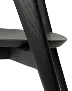 Ethnicraft Bok Dining Chair Oak Black