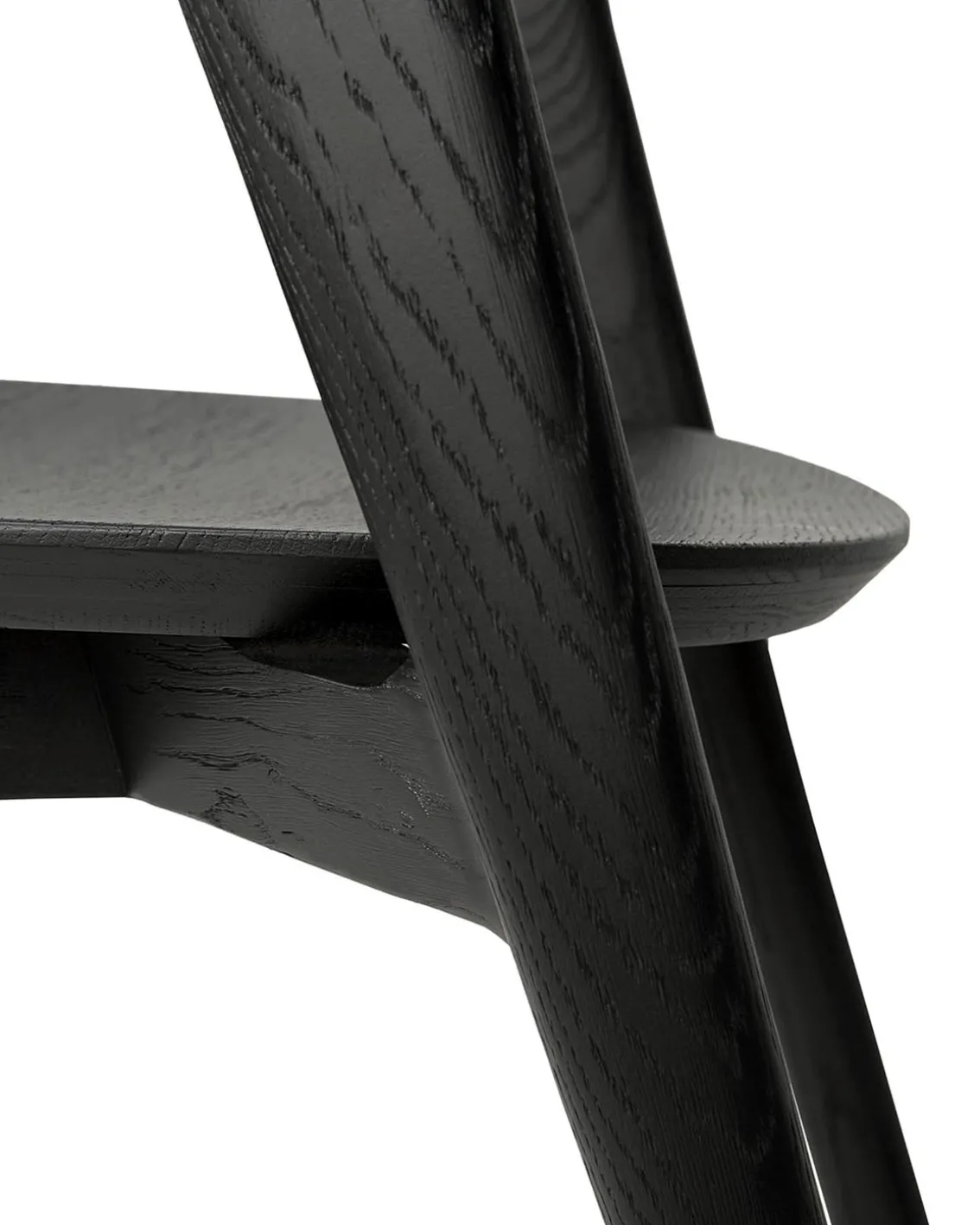 Ethnicraft Bok Dining Chair Oak Black