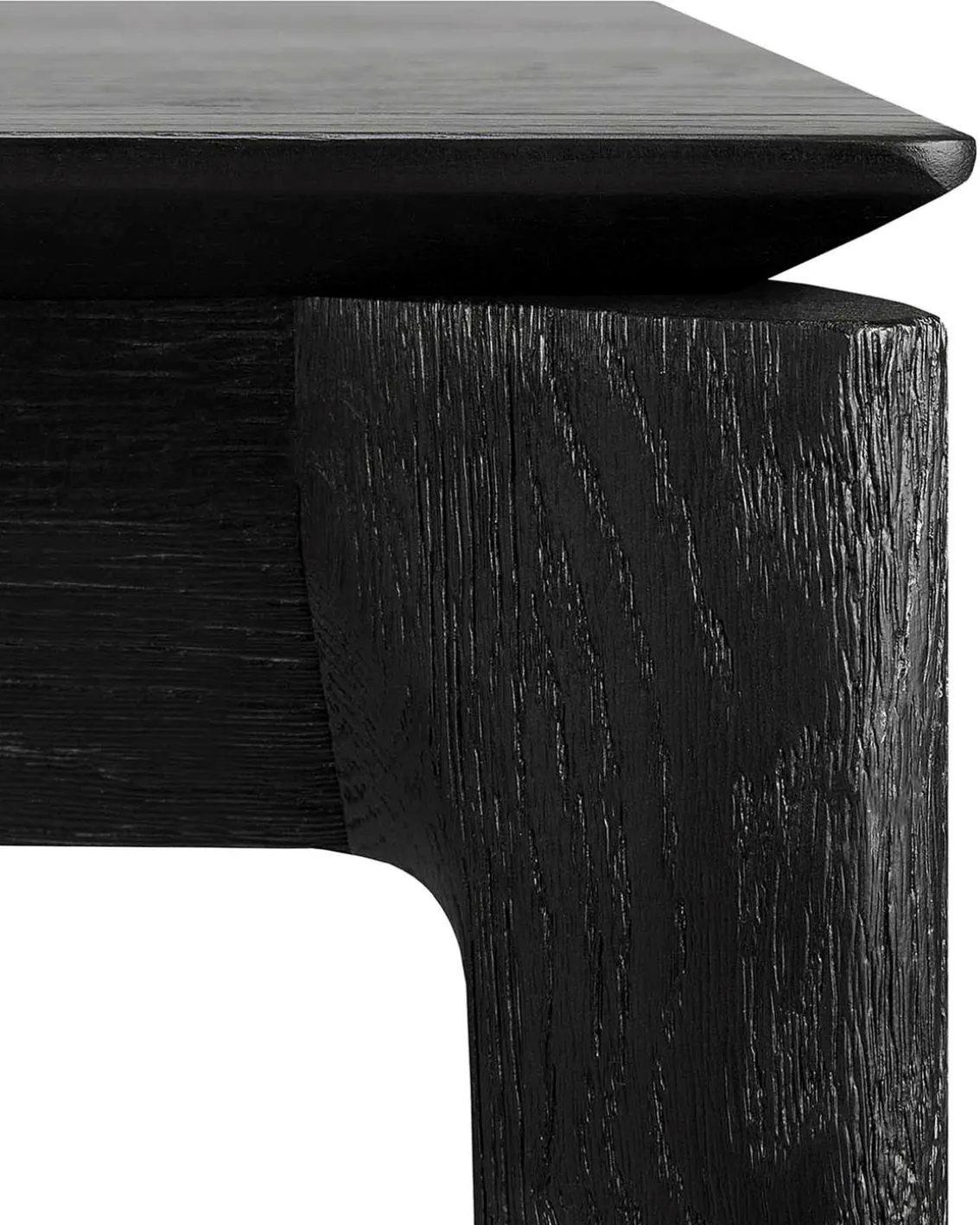 Ethnicraft Bok Extendable Dining Table 180/280 Oak Black