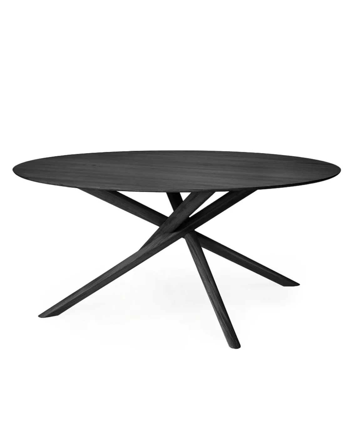 Ethnicraft Mikado Dining Table Oak Black