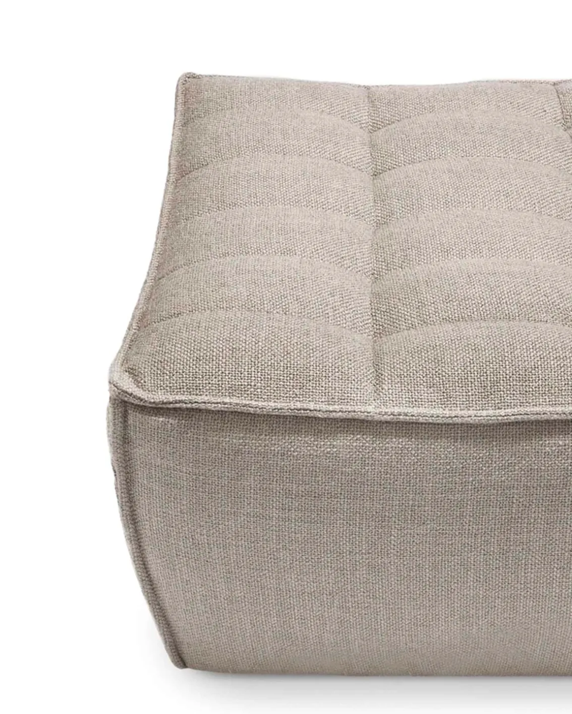 Ethnicraft N701 Footstool Beige