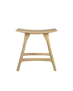 Ethnicraft Osso Stool Oak
