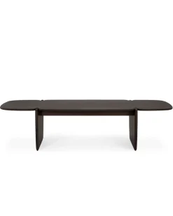 Ethnicraft PI Coffee Table Varnished Dark Brown