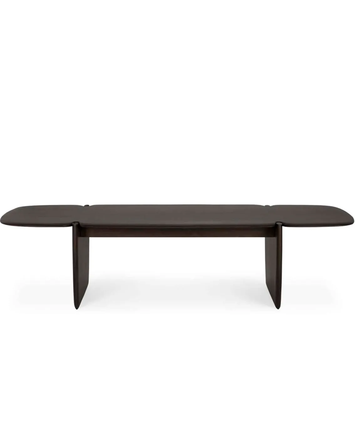 Ethnicraft PI Coffee Table Varnished Dark Brown