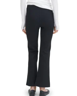Filippa K Flared Jersey Trousers Black