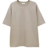 Filippa K Heavy Crewneck Tee Moss Grey