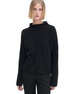 Filippa K Mika Yak Funnelneck Sweater Black