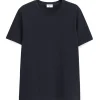 Filippa K Stretch Cotton Tee Black