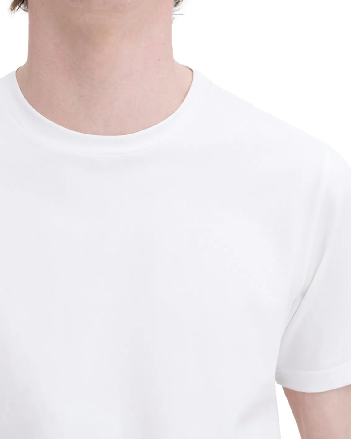 Filippa K Stretch Cotton Tee White