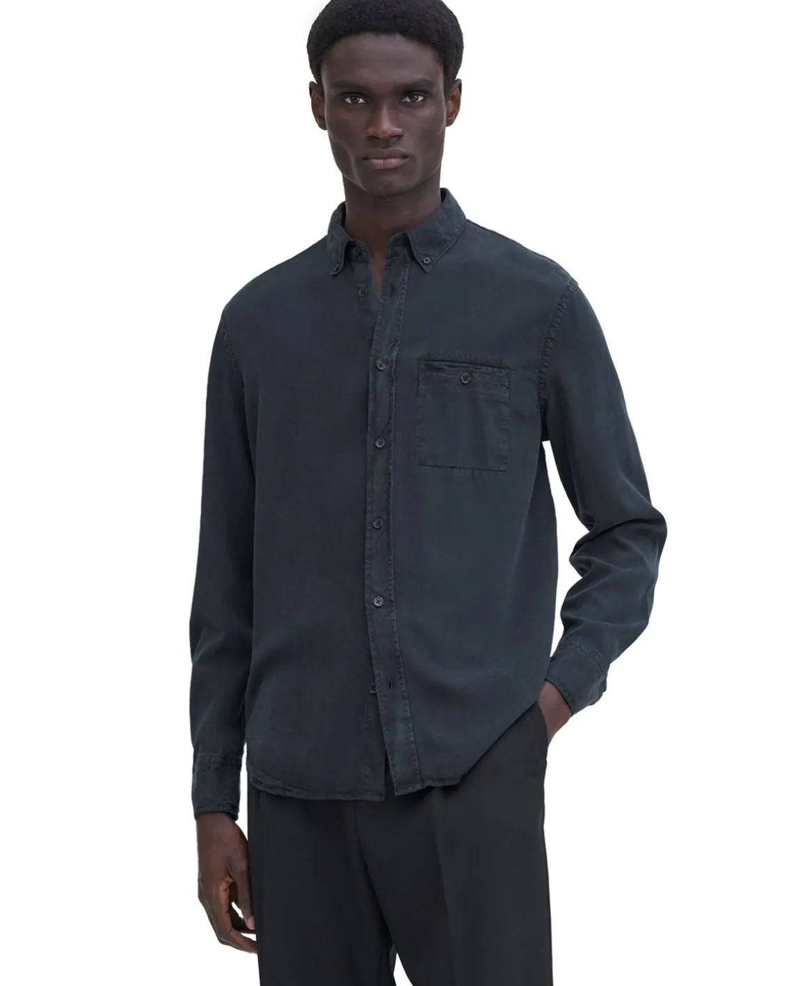 Filippa K Zachary Shirt Almost Black