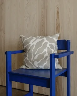 Fine Little Day Leaves Linen Cushion Cover Sand