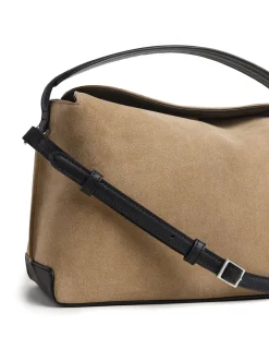 Flattered Helia Handbag Suede Sand