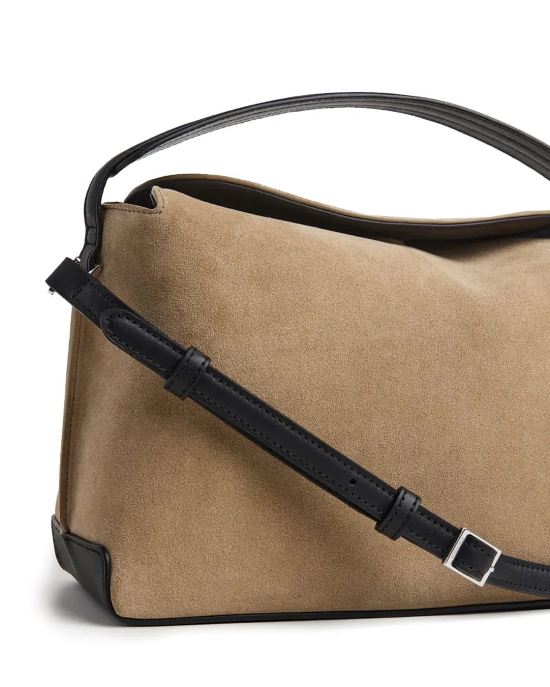 Flattered Helia Handbag Suede Sand