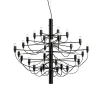 FLOS 2097/30 Clear Bulbs Matte Black