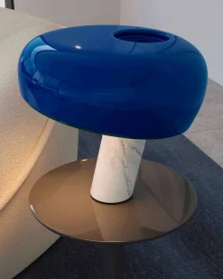 FLOS Snoopy Table Lamp Navy Blue