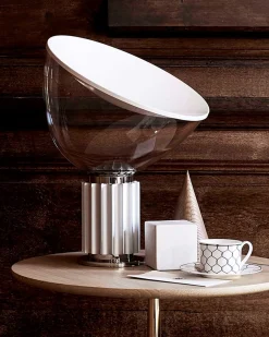 FLOS Taccia Small Table Lamp Silver