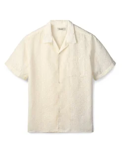 Forét Blossom Short Sleeve Shirt Cloud