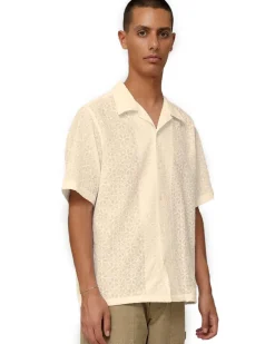 Forét Blossom Short Sleeve Shirt Cloud
