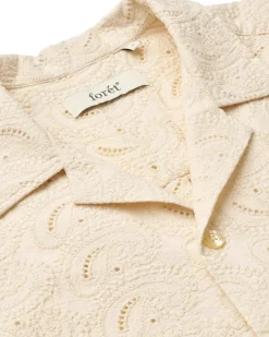 Forét Leo Paisley Shirt Cloud