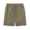 Forét Serene Linen Shorts Dusty Olive