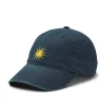 Forét Sol Washed Cap Navy