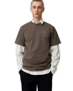Forét Toad T-Shirt Cold Brown