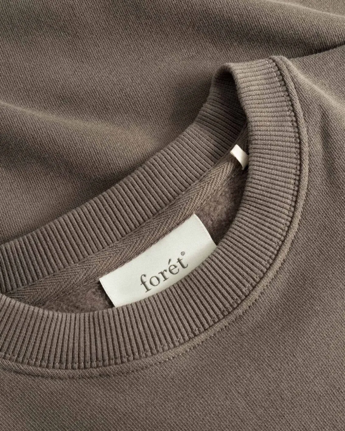 Forét Turn Sweatshirt Cold Brown