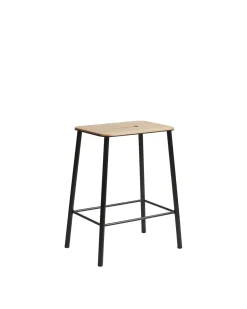 Frama Adam Stool Oak/Black