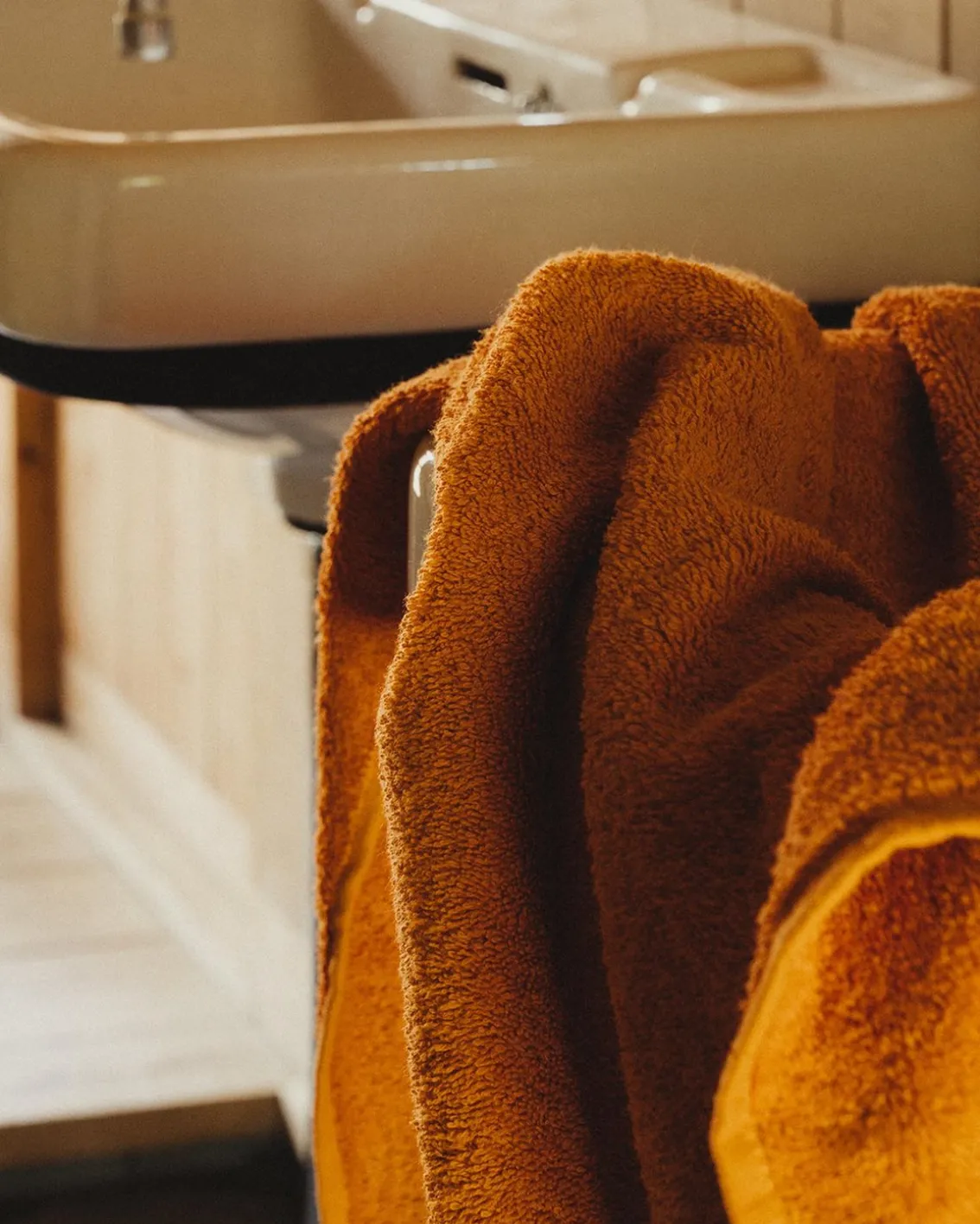 Frama Bath Towel Heavy Towel Burnt Orange