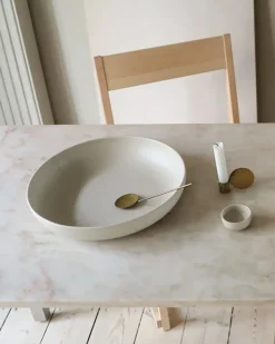 Frama Otto Ceramic Shallow Bowl Extra Large Natural