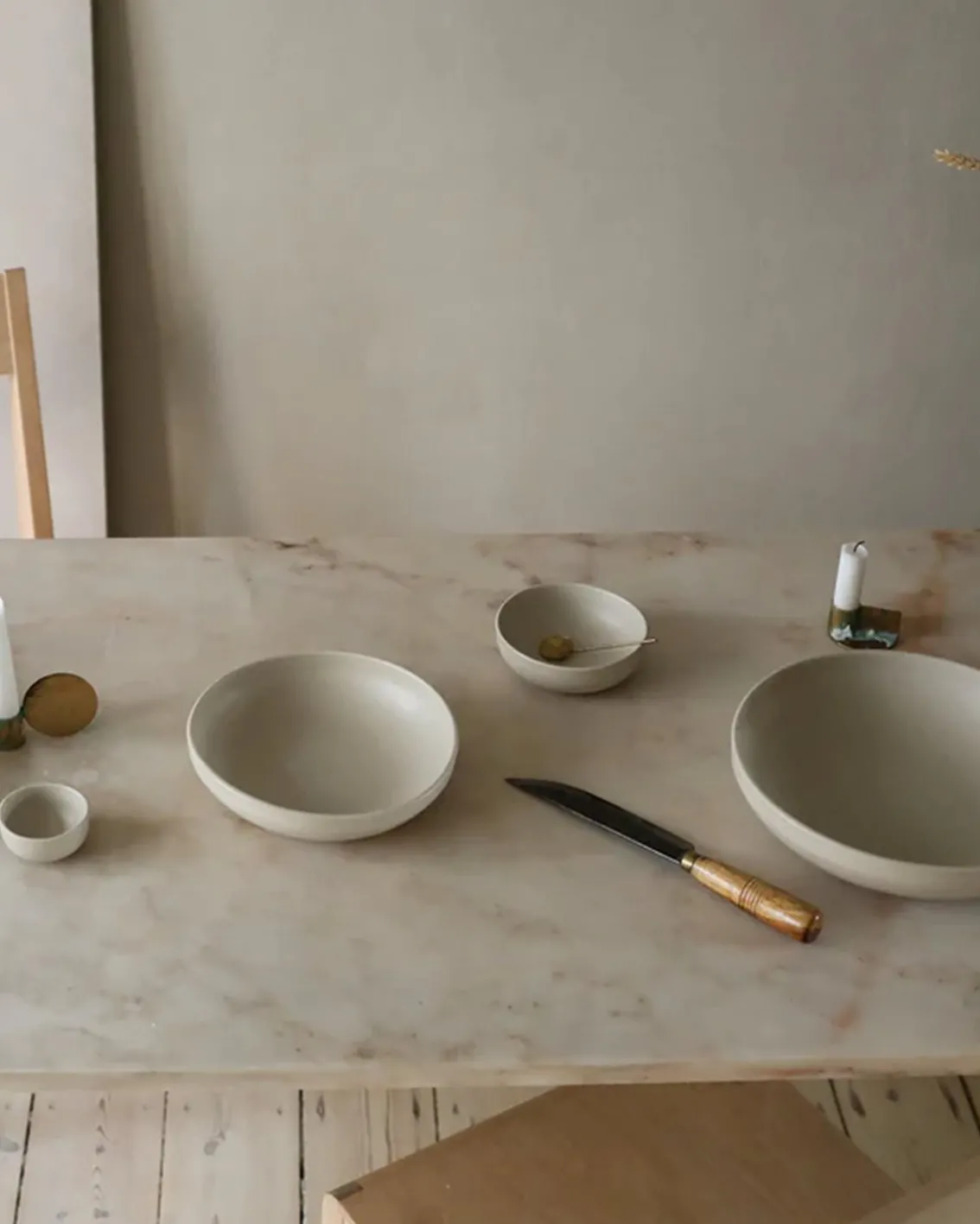 Frama Otto Ceramic Shallow Bowl Small Natural