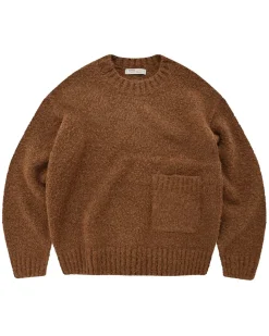 Frizmworks Alpaca Boucle Knit Brown