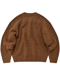 Frizmworks Alpaca Boucle Knit Brown