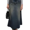 Gimaguas Midi Skirt Blue