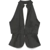 Gimaguas Ring Top Grey Pinstripe