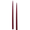 Hand Dipped Candle Light Burgundy