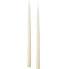 Hand Dipped Candle Off White