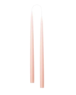 Hand Dipped Candle Old Rose