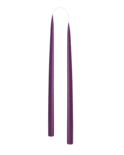 Hand Dipped Candle Violet
