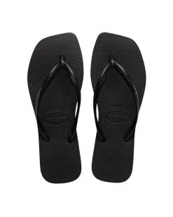 Havaianas Slim Square Flip Flops W Black