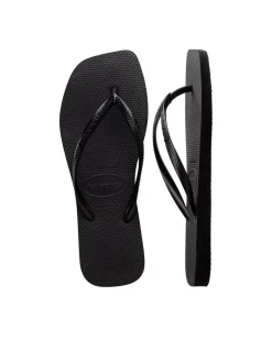 Havaianas Slim Square Flip Flops W Black