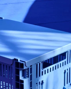 Hay Colour Crate Medium Electric Blue