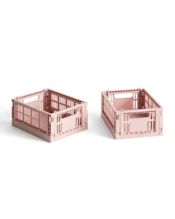 Hay Colour Crate Mini Set Of 2 Blusch