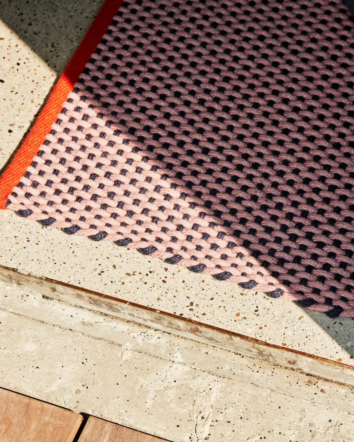 HAY Door Mat Pink