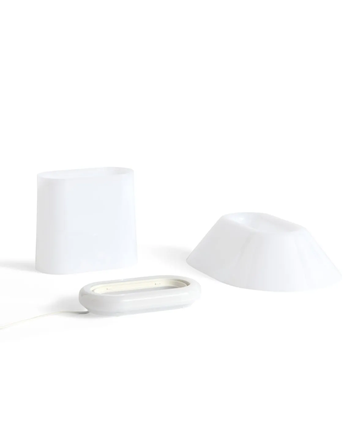 HAY Drome Table Lamp White Opal Acrylic