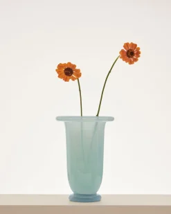 HAY Empire Vase Medium Ice Blue Light Blue