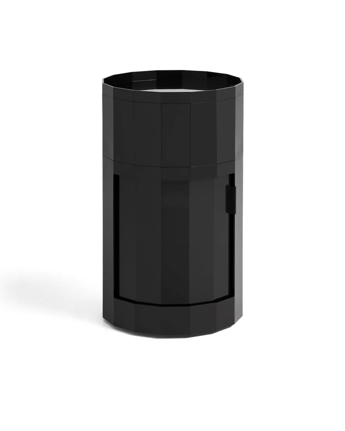 HAY Facet Cabinet High Anthracite