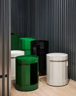 HAY Facet Cabinet Low Spinach Green