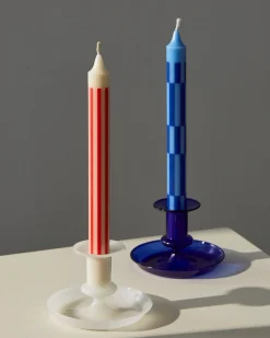 HAY Pattern Candle Off White/Red