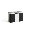 HAY Tin Container Medium Black Off White